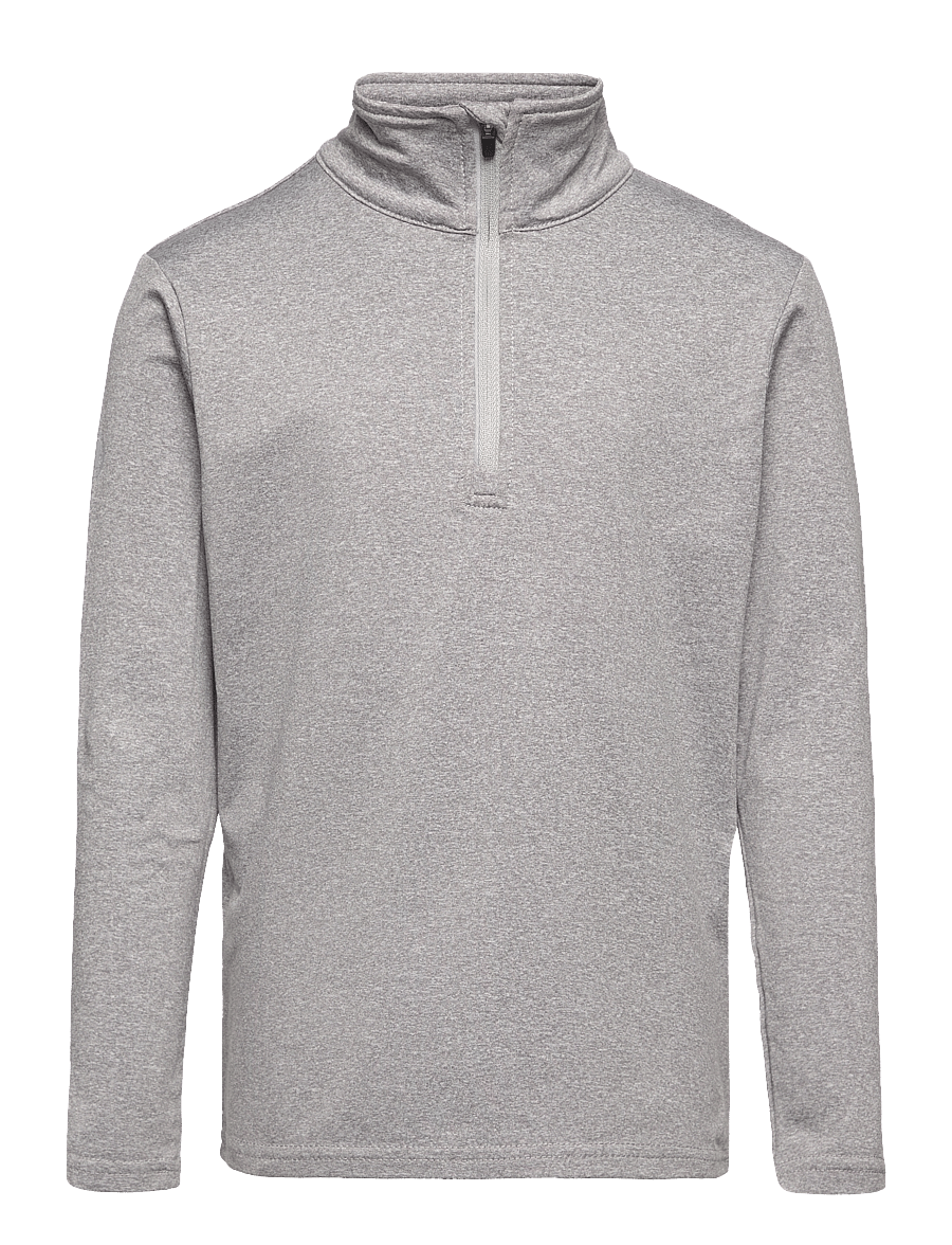 Abacus - Jr Dunbar halfzip fleece - isolierte jacken - lt.greymelange - 0