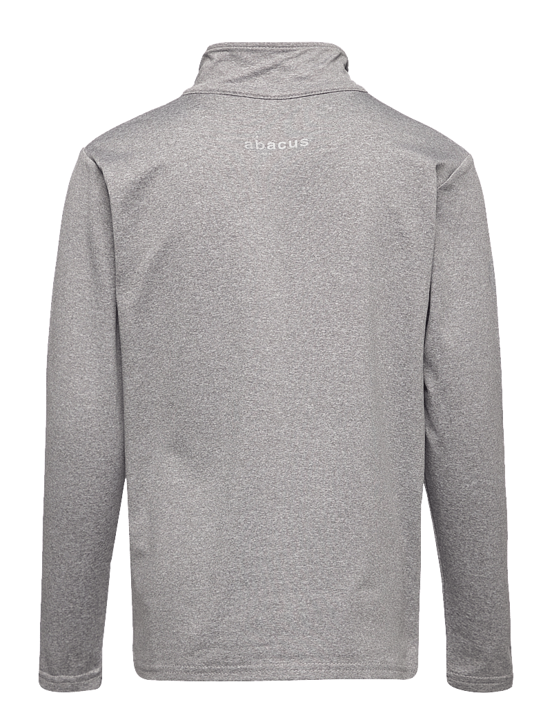 Abacus - Jr Dunbar halfzip fleece - isolierte jacken - lt.greymelange - 1