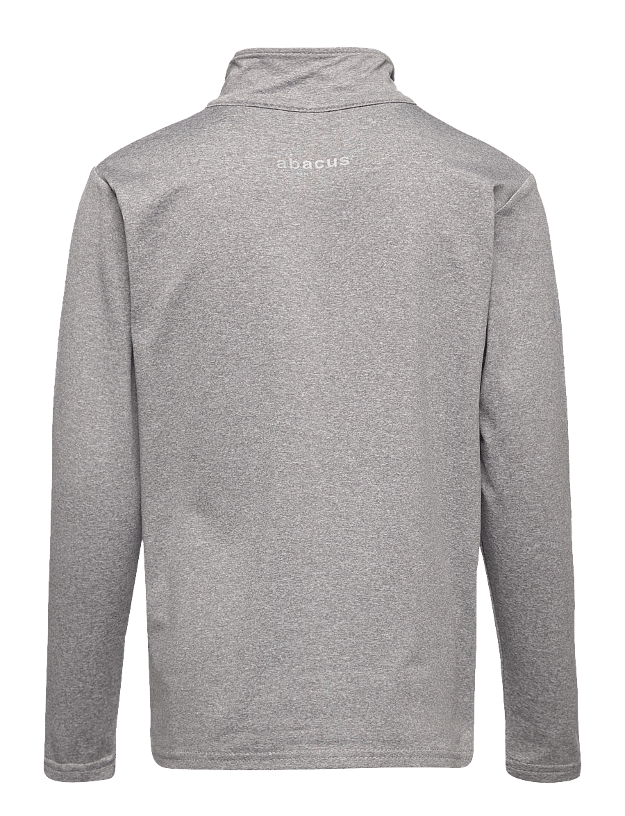 Abacus - Jr Dunbar halfzip fleece - isolierte jacken - lt.greymelange - 1