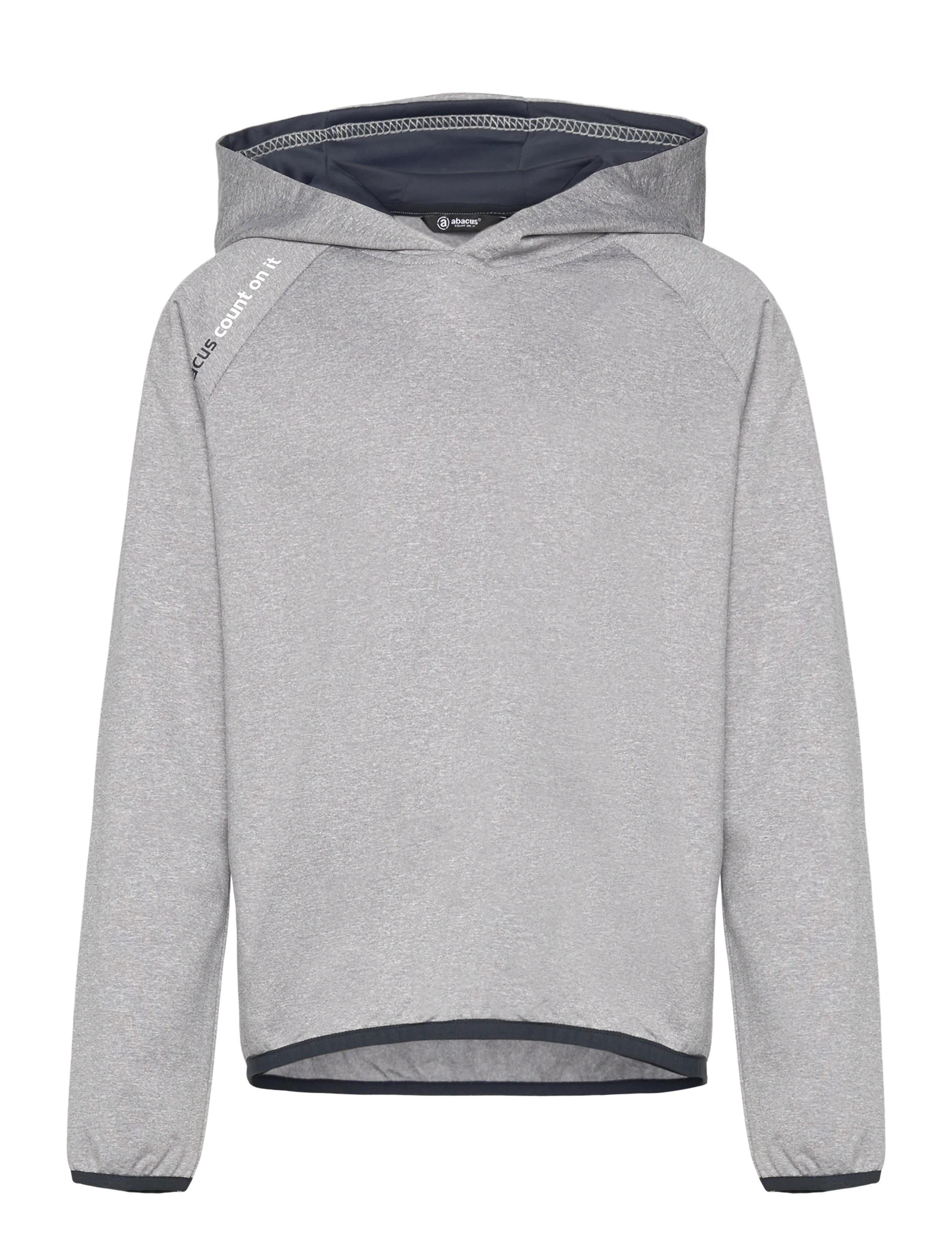 Abacus Jr Loop Hoodie, Børn, Junior Hættetrøje, Grå, Str: 140