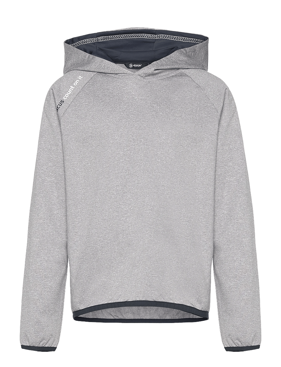 Abacus - Jr Loop hoodie - kapuzenpullover - lt.greymelange - 0