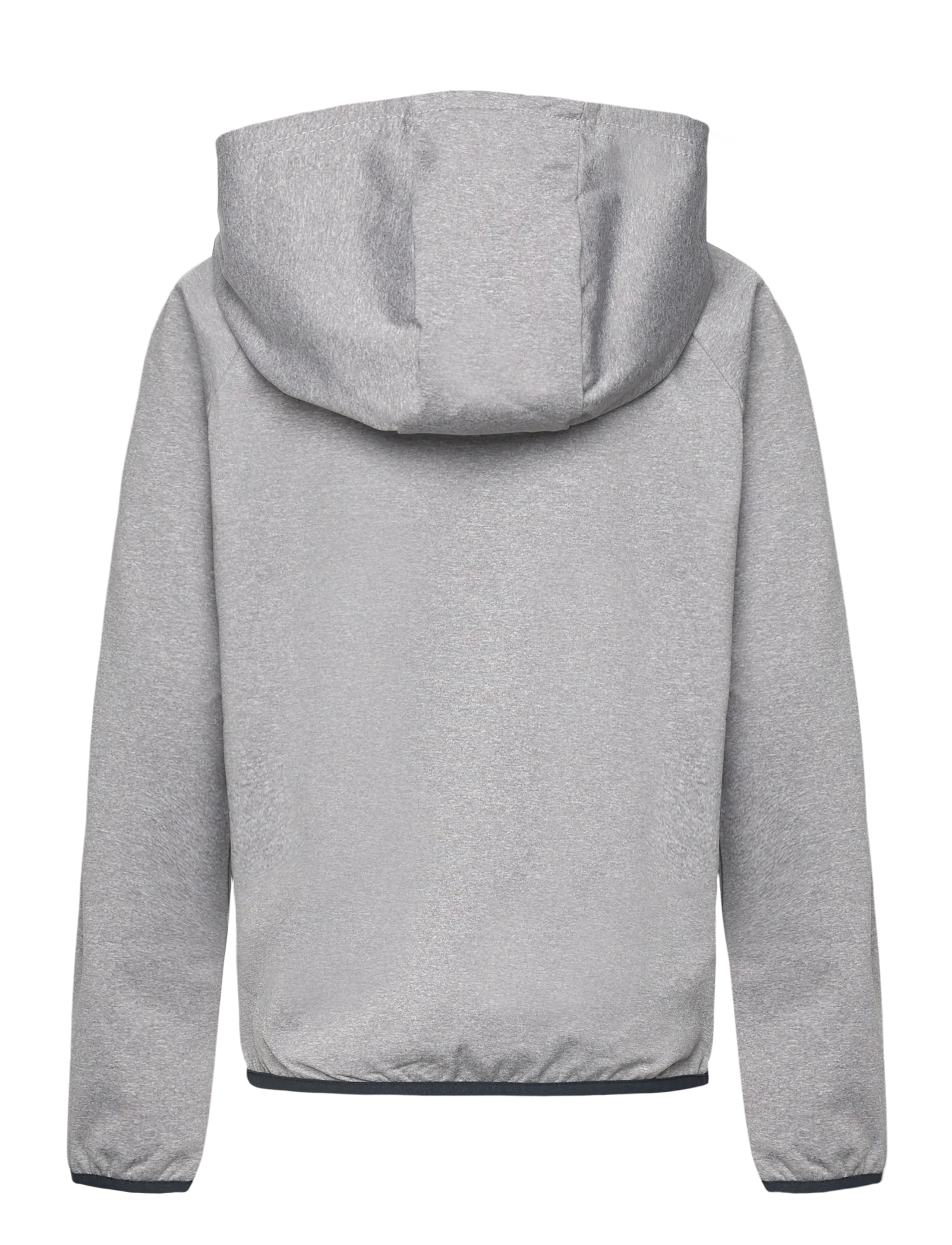 Abacus - Jr Loop hoodie - huvtröjor - lt.greymelange - 1