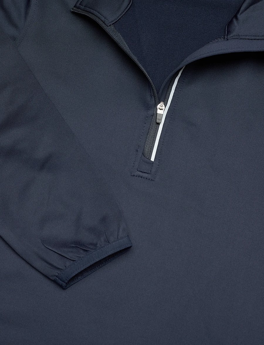 Abacus - Jr Cradoc halfzip fleece - sweatshirts - navy - 2