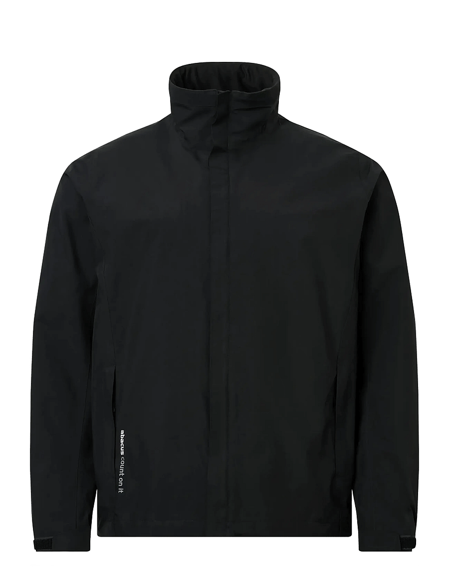Abacus - Mens Links stretch rainjacket - golf-jacken - black - 1