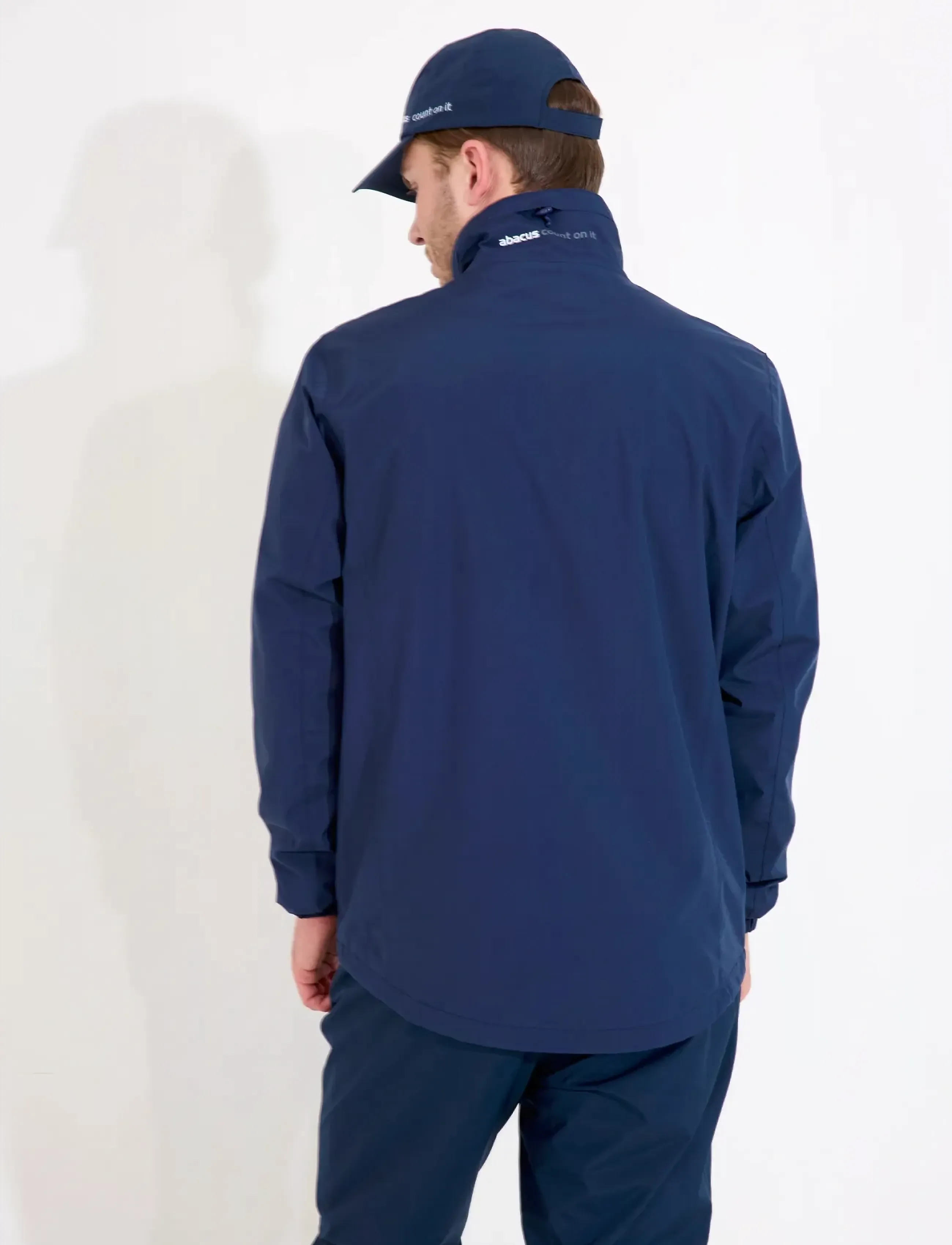 Abacus - Mens Links stretch rainjacket - golf jassen - navy - 2