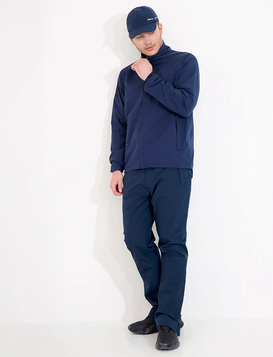Abacus - Mens Links stretch rainjacket - golf jassen - navy - 4