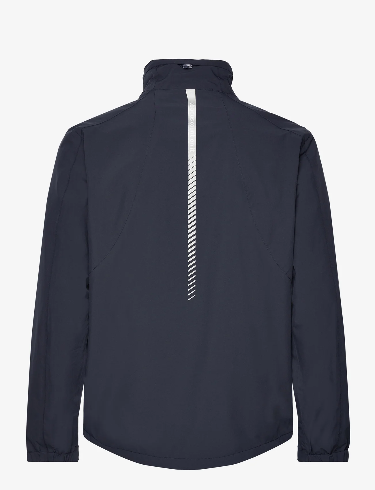 Abacus - Mens Links stretch rainjacket - golfjackor - navy - 1