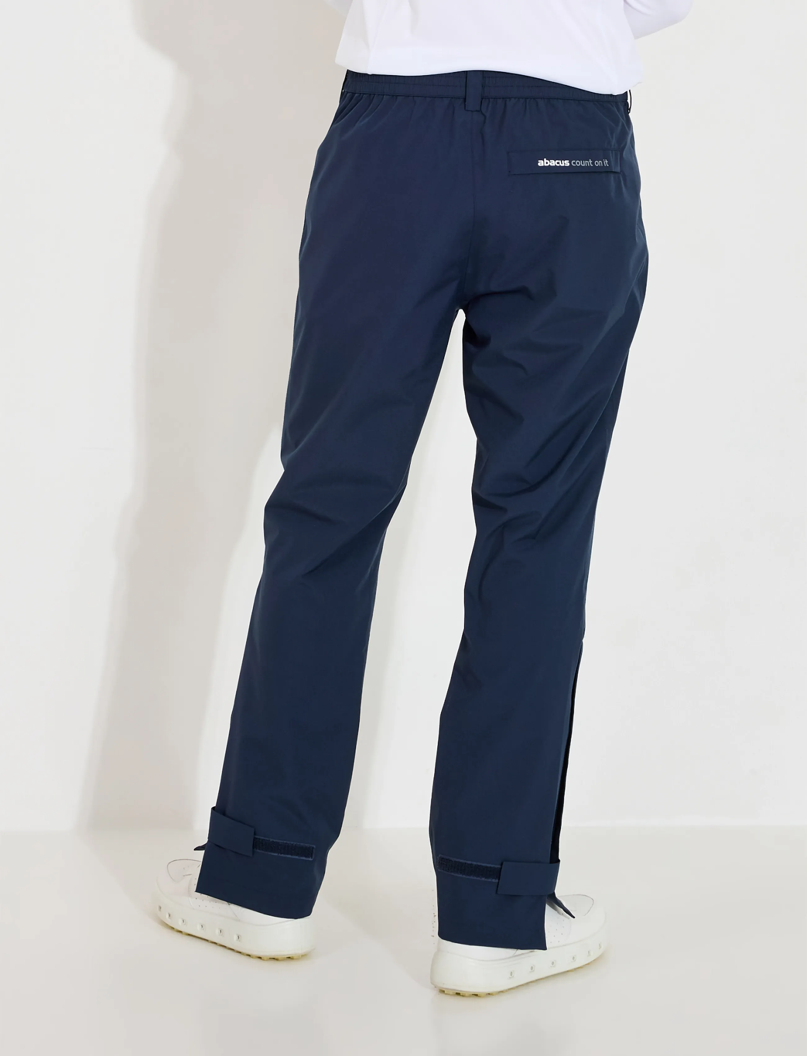 Abacus - Mens Links raintrousers - golfbukser - navy - 2