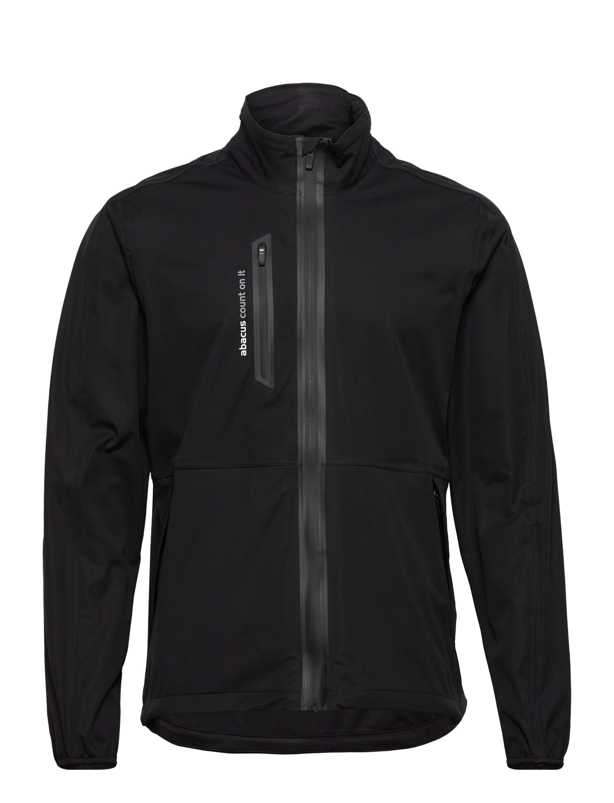 Abacus Mens Bounce rainjacket - Abacus - BLACK / black