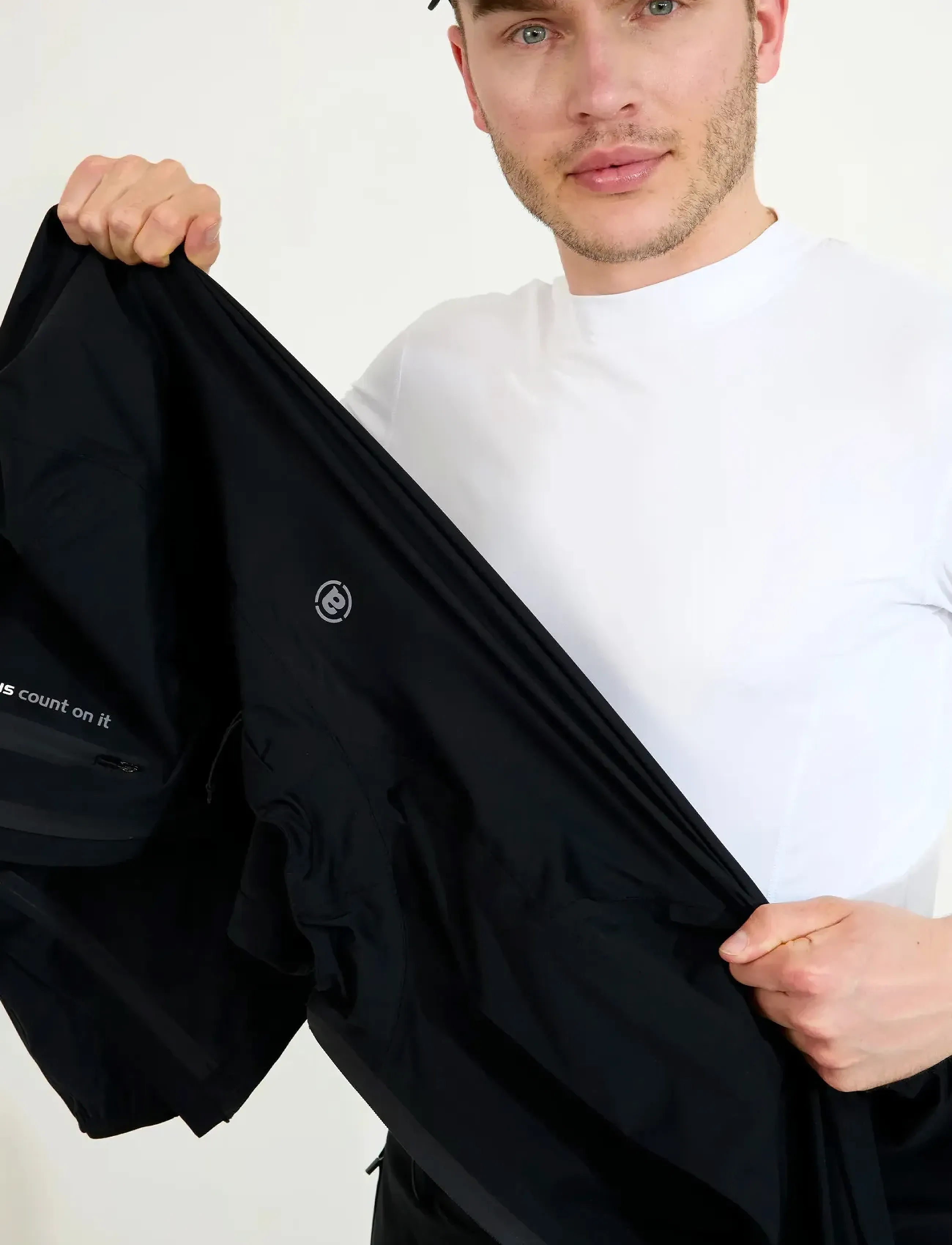 Abacus - Mens Bounce rainjacket - black - 5