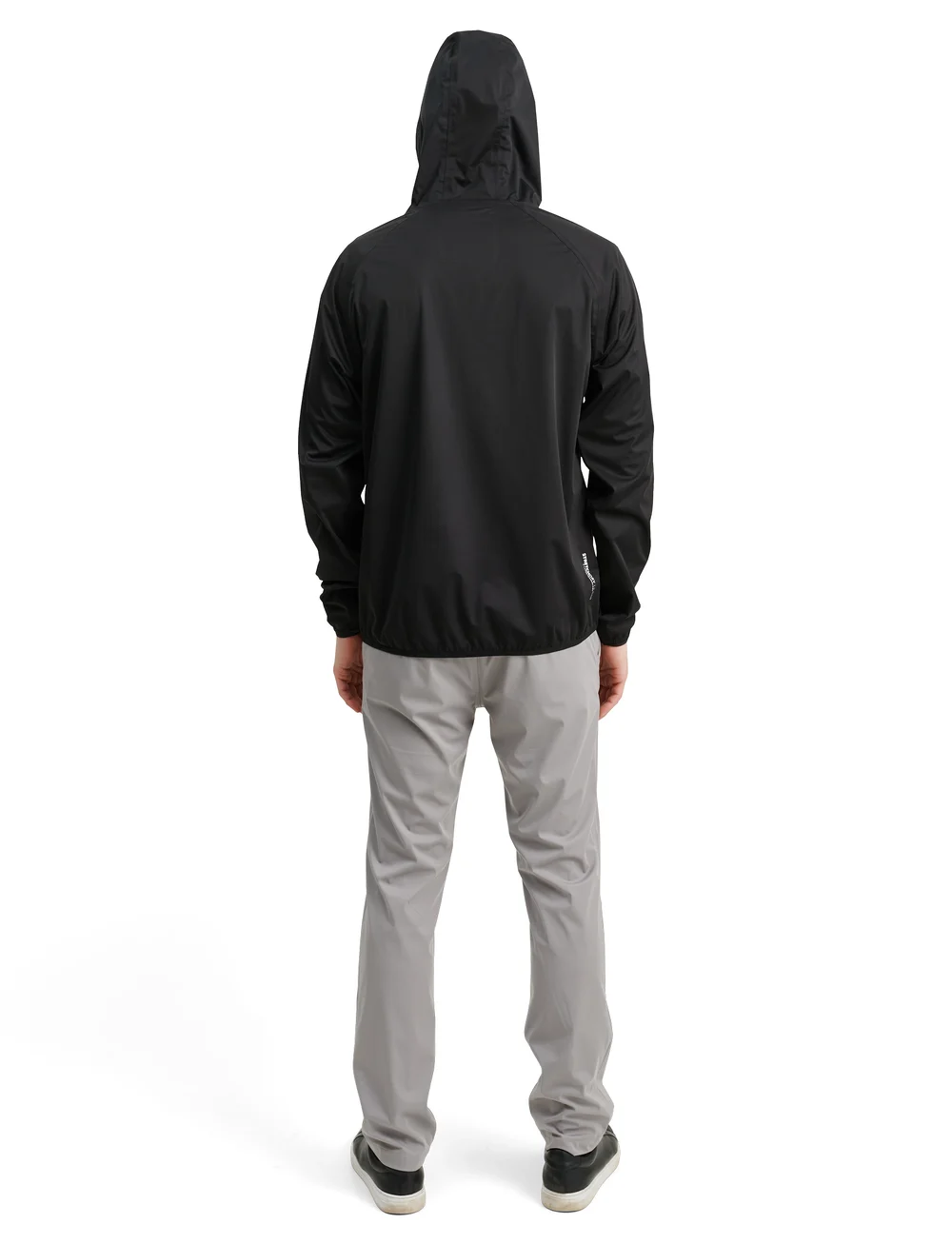 Abacus - Mens Bounce waterproof hoodie - alussärgid - black - 3