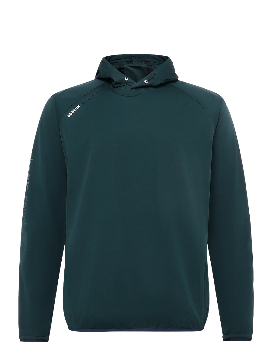 Abacus - Mens Bounce waterproof hoodie - kapuutsiga dressipluusid - course green - 1