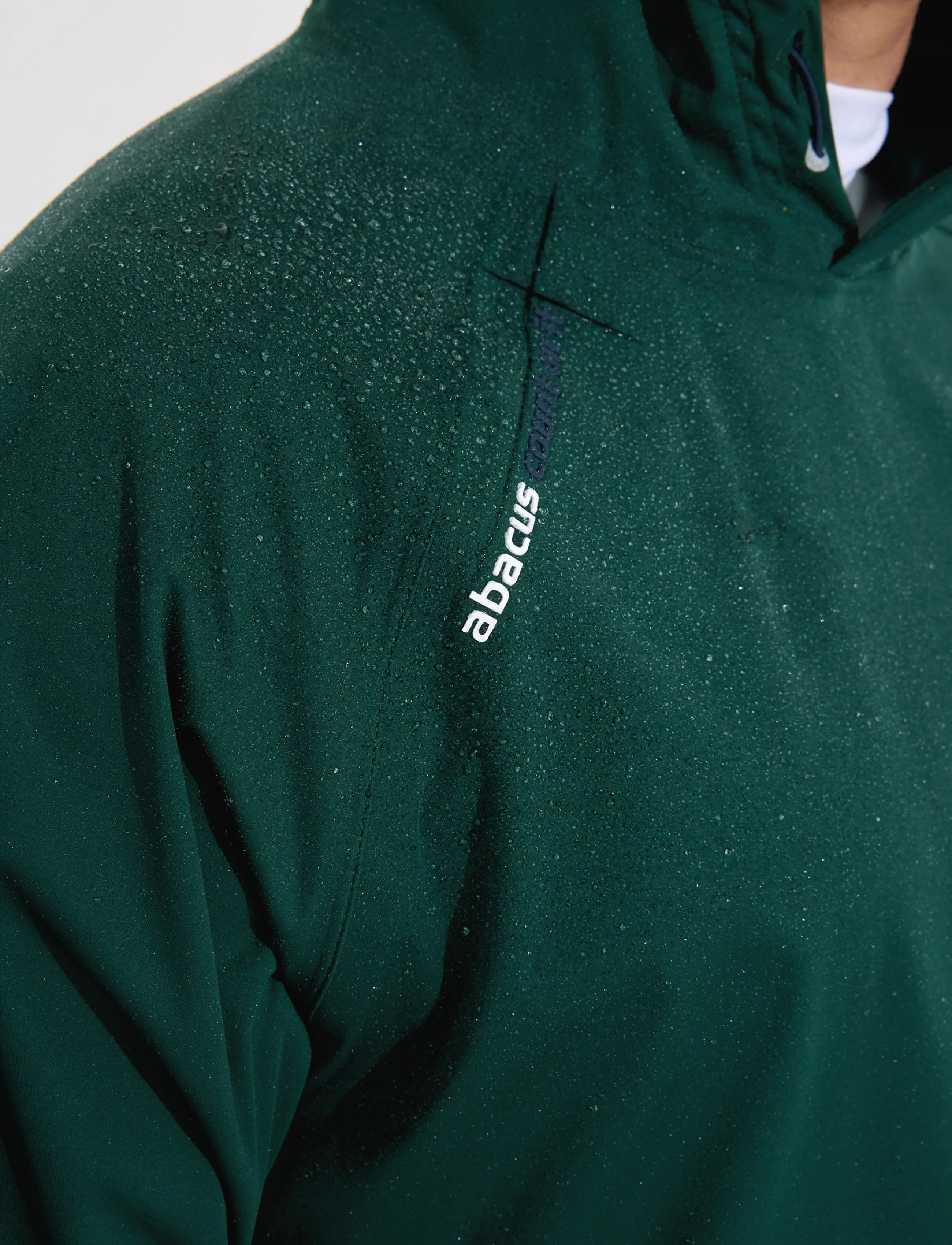Abacus - Mens Bounce waterproof hoodie - overdele - course green - 5
