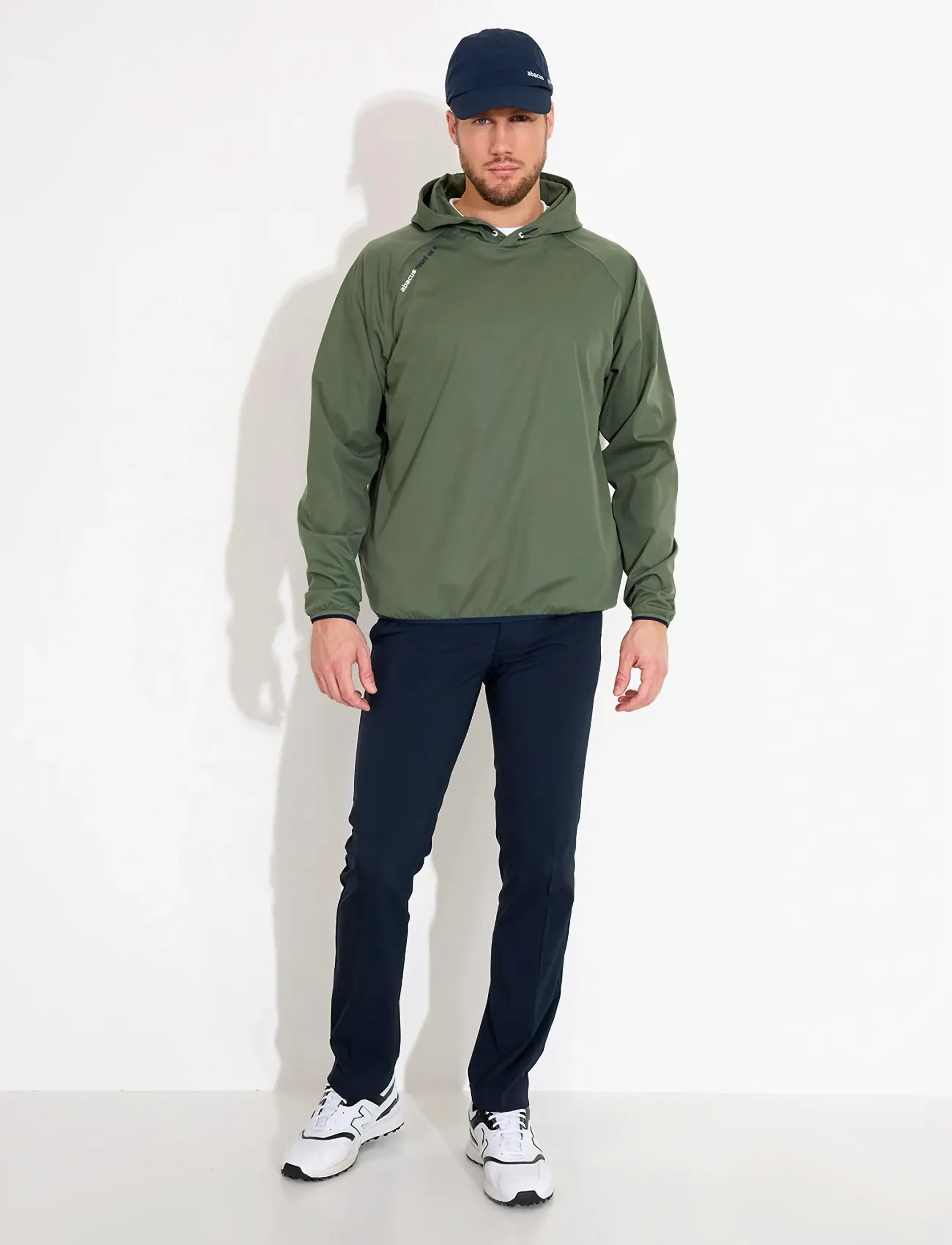 Abacus - Mens Bounce waterproof hoodie - viršutinės dalies drabužiai - forest - 4