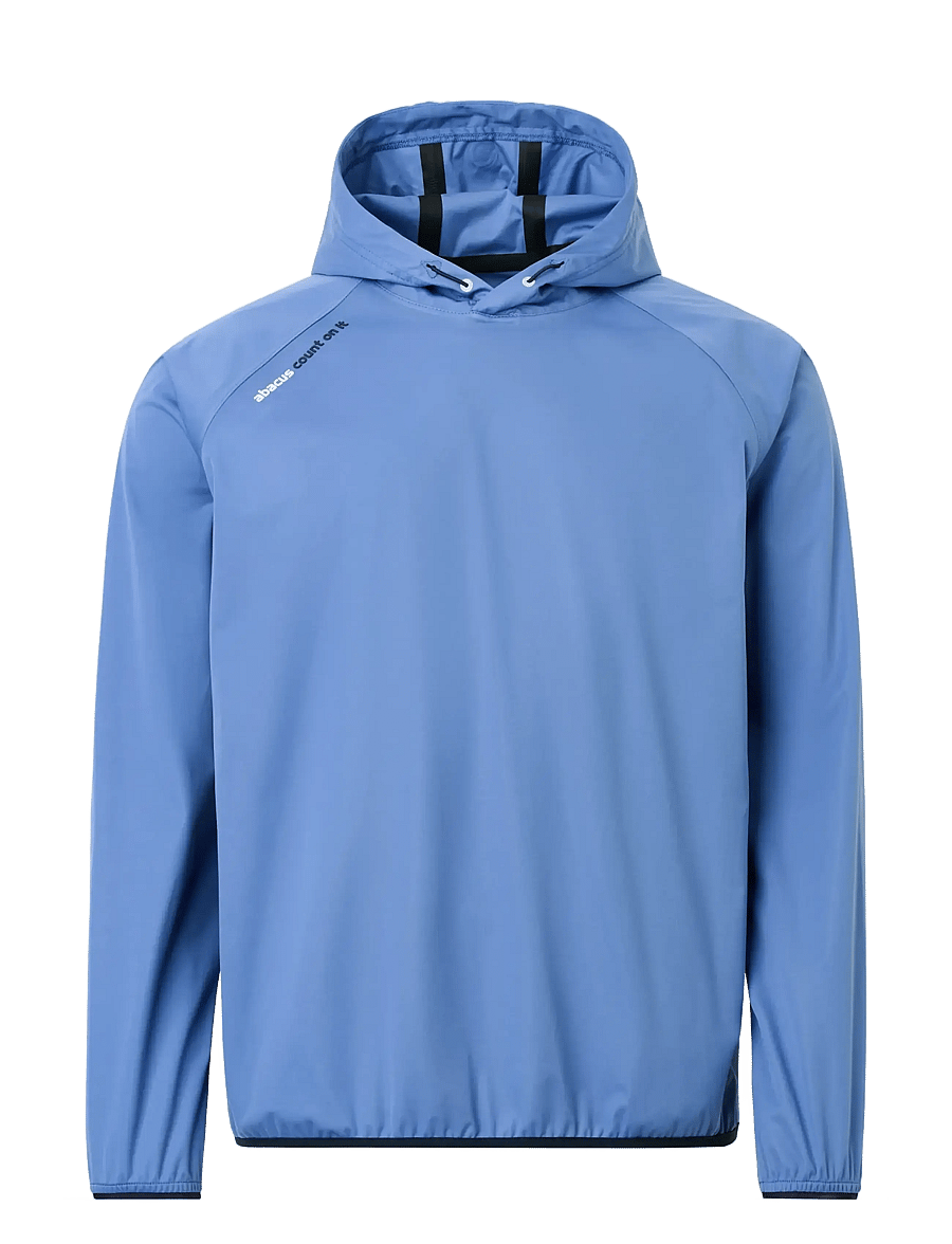 Abacus - Mens Bounce waterproof hoodie - huvtröjor - horizon blue - 0