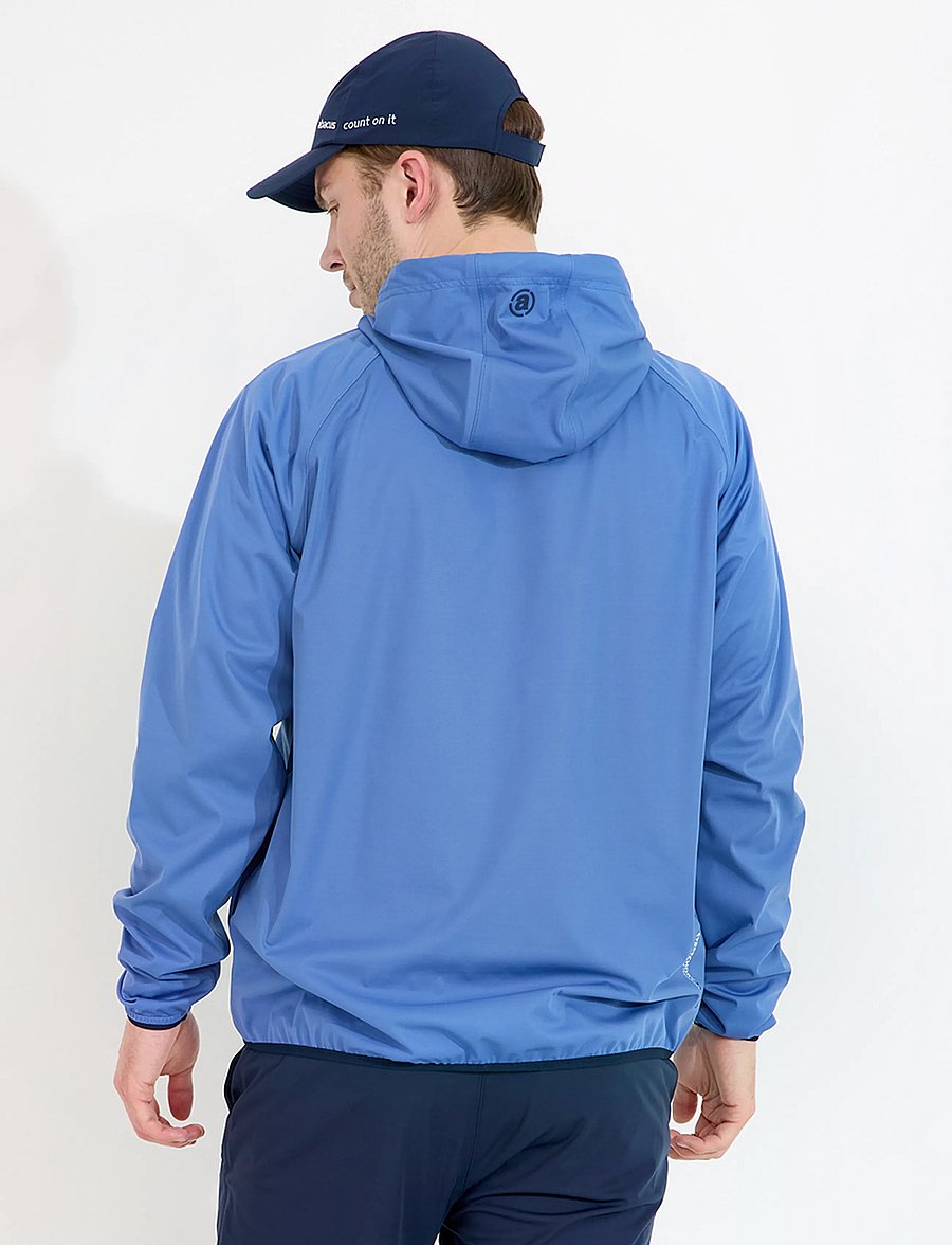 Abacus - Mens Bounce waterproof hoodie - alussärgid - horizon blue - 2
