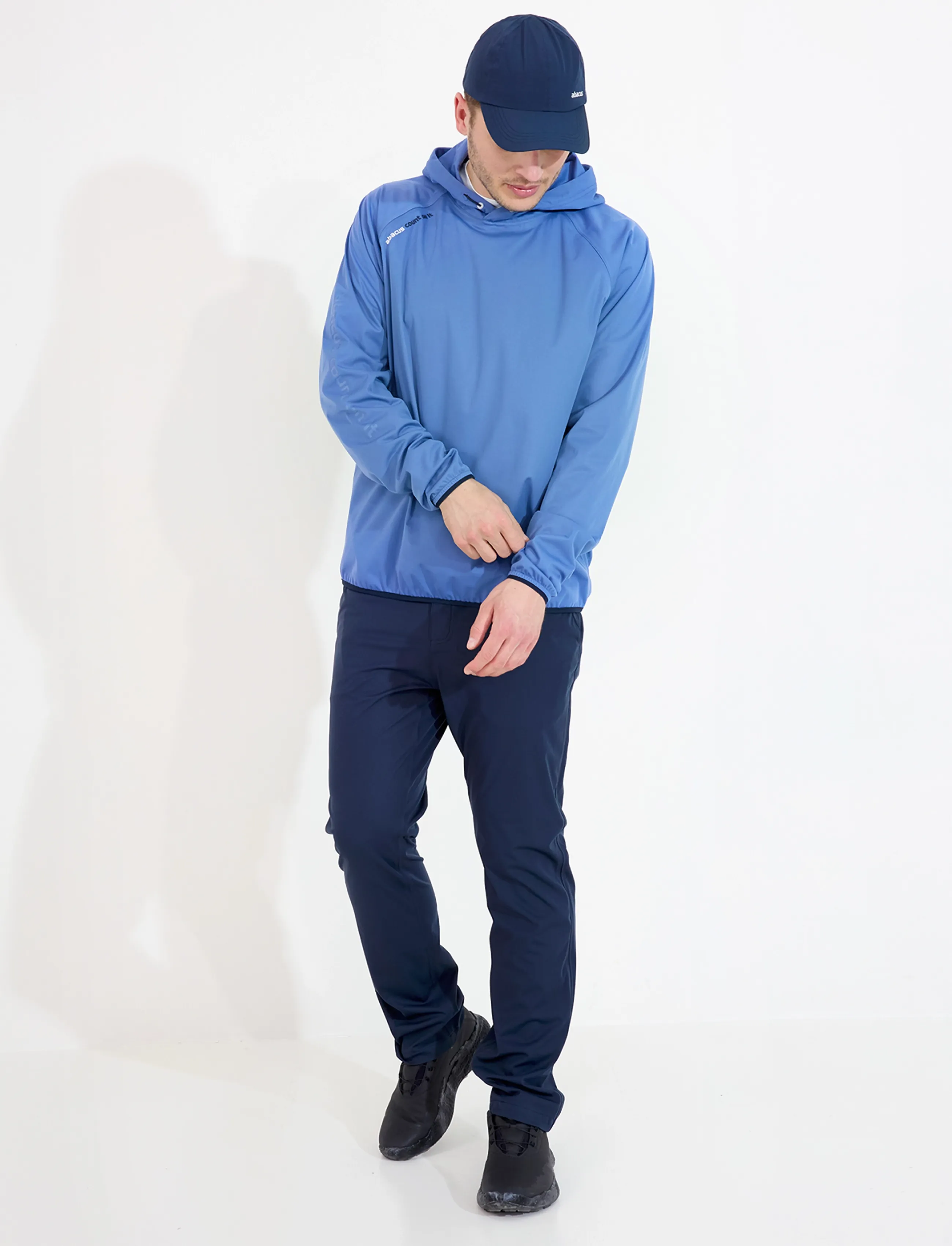 Abacus - Mens Bounce waterproof hoodie - alussärgid - horizon blue - 3
