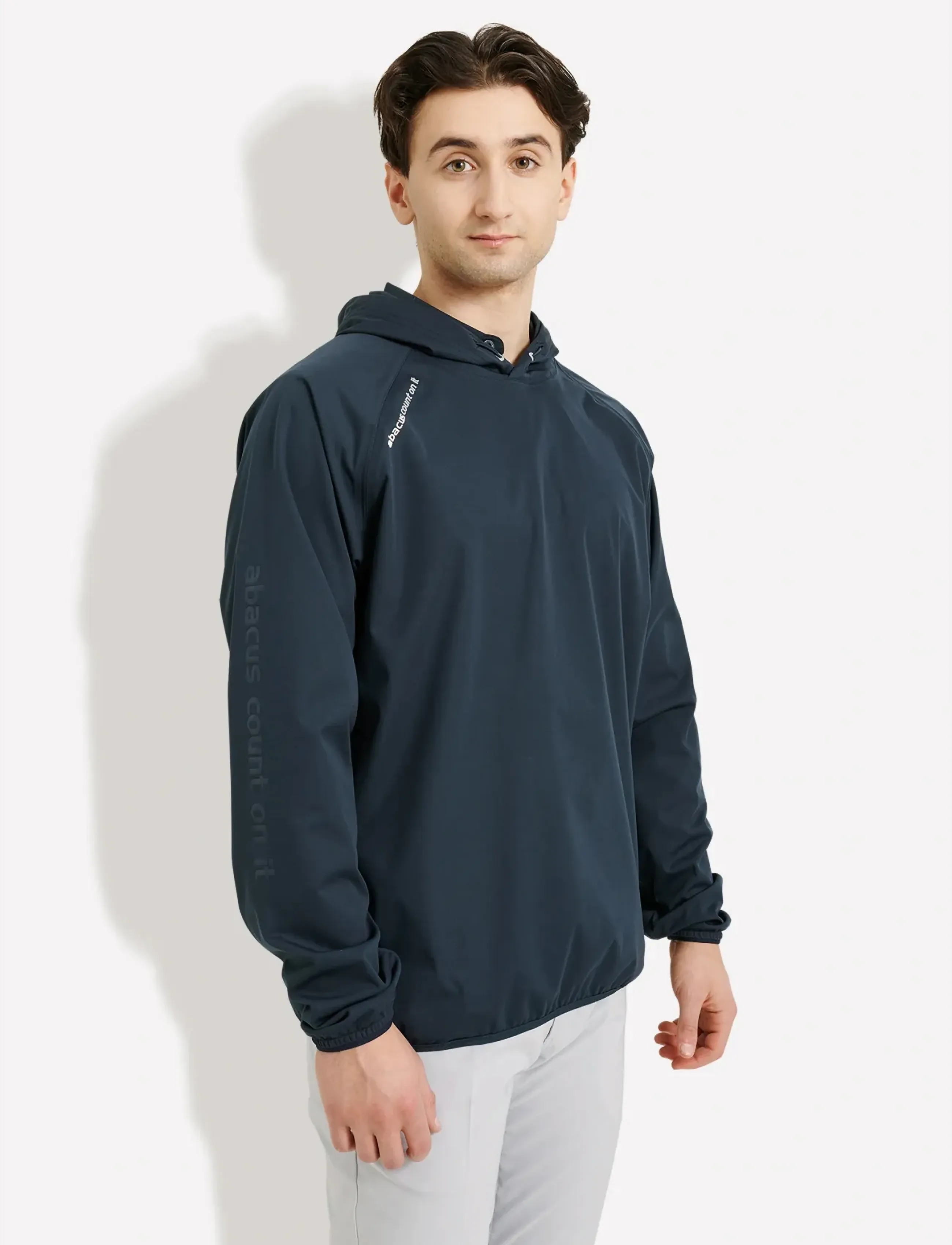 Abacus Mens Bounce waterproof hoodie - Kapuutsiga dressipluusid - NAVY / navy