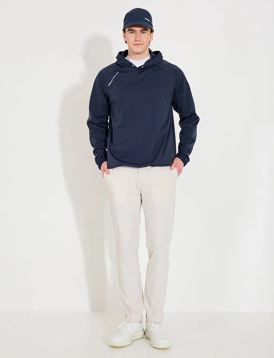 Abacus - Mens Bounce waterproof hoodie - huvtröjor - navy - 5