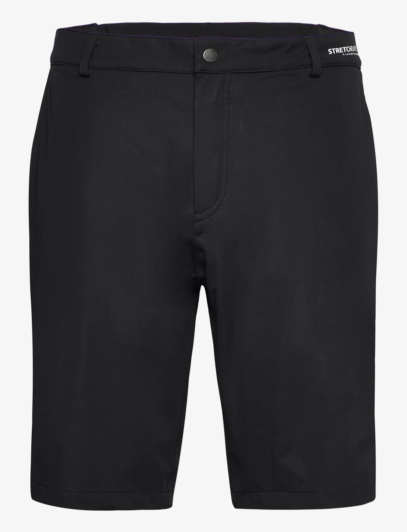 Abacus - Mens Bounce waterproof shorts - golf shorts - black - 0