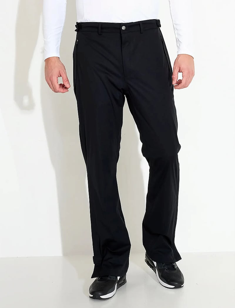 Abacus - Mens Bounce raintrousers - golf pants - black - 0