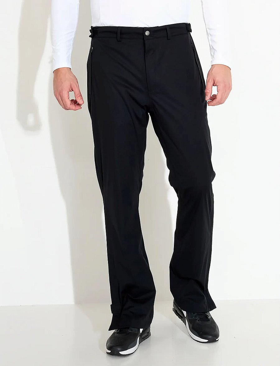 Abacus - Mens Bounce raintrousers - golfa bikses - black - 0