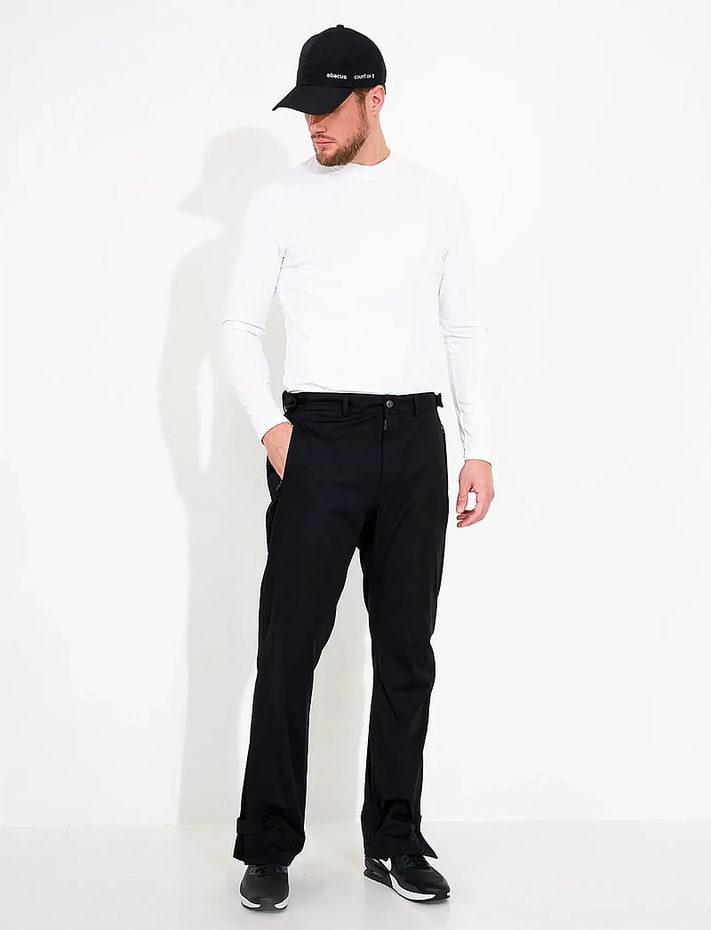 Abacus - Mens Bounce raintrousers - golf pants - black - 3