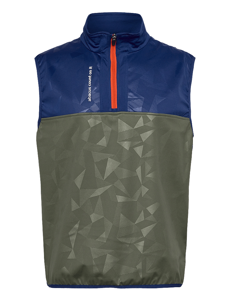 Abacus - Mens Kingsbarns hybrid vest - veste - forest - 0