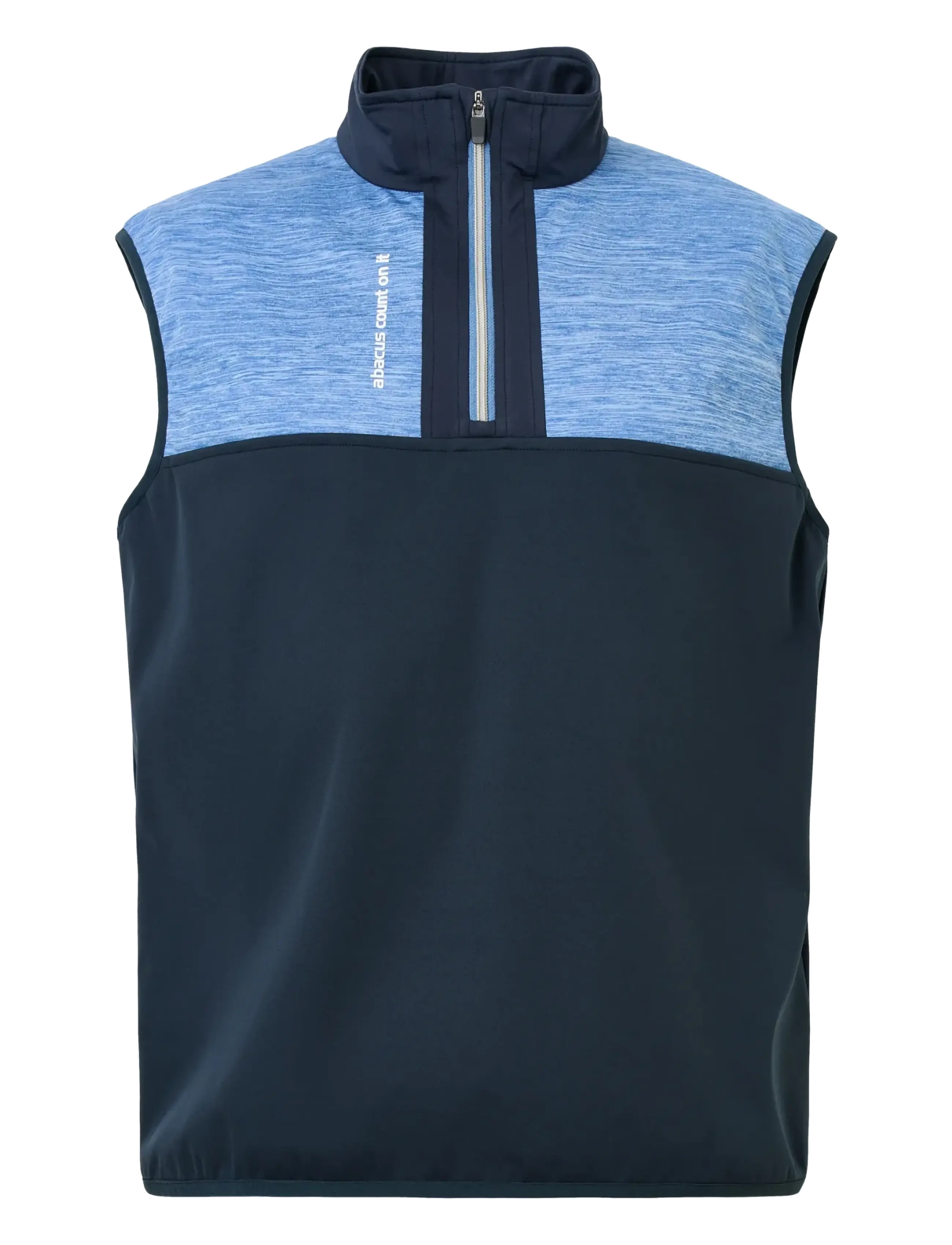 ABACUS Mens Kingsbarns Hybrid Vest Navy - M - Herren