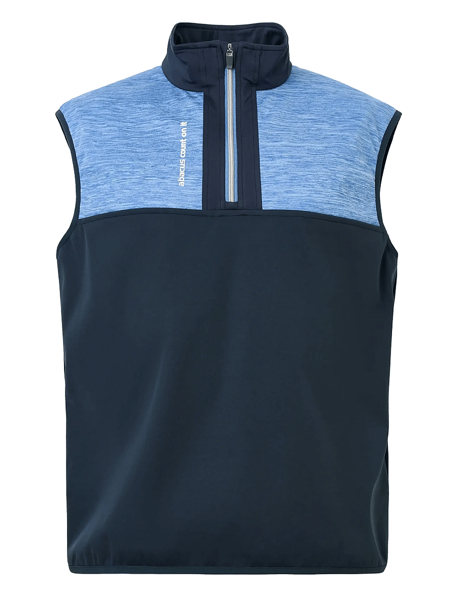 Abacus - Mens Kingsbarns hybrid vest - outdoor - horizon blue - 1