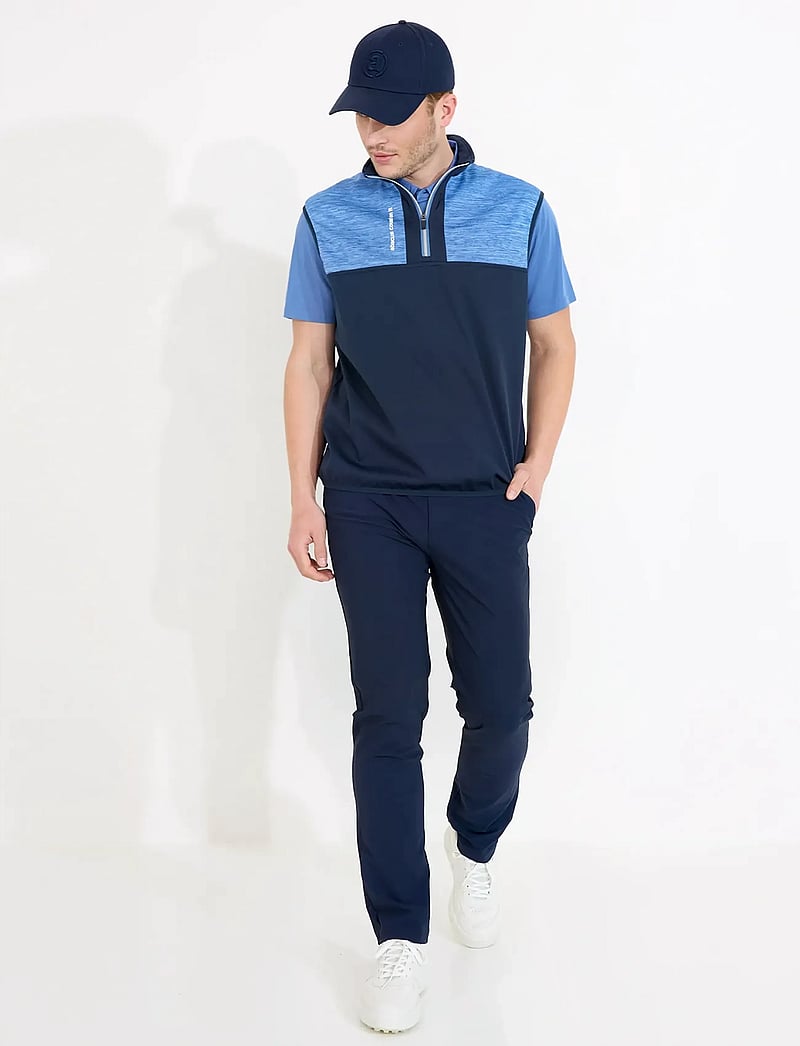 Abacus - Mens Kingsbarns hybrid vest - gilets sans manches - horizon blue - 3