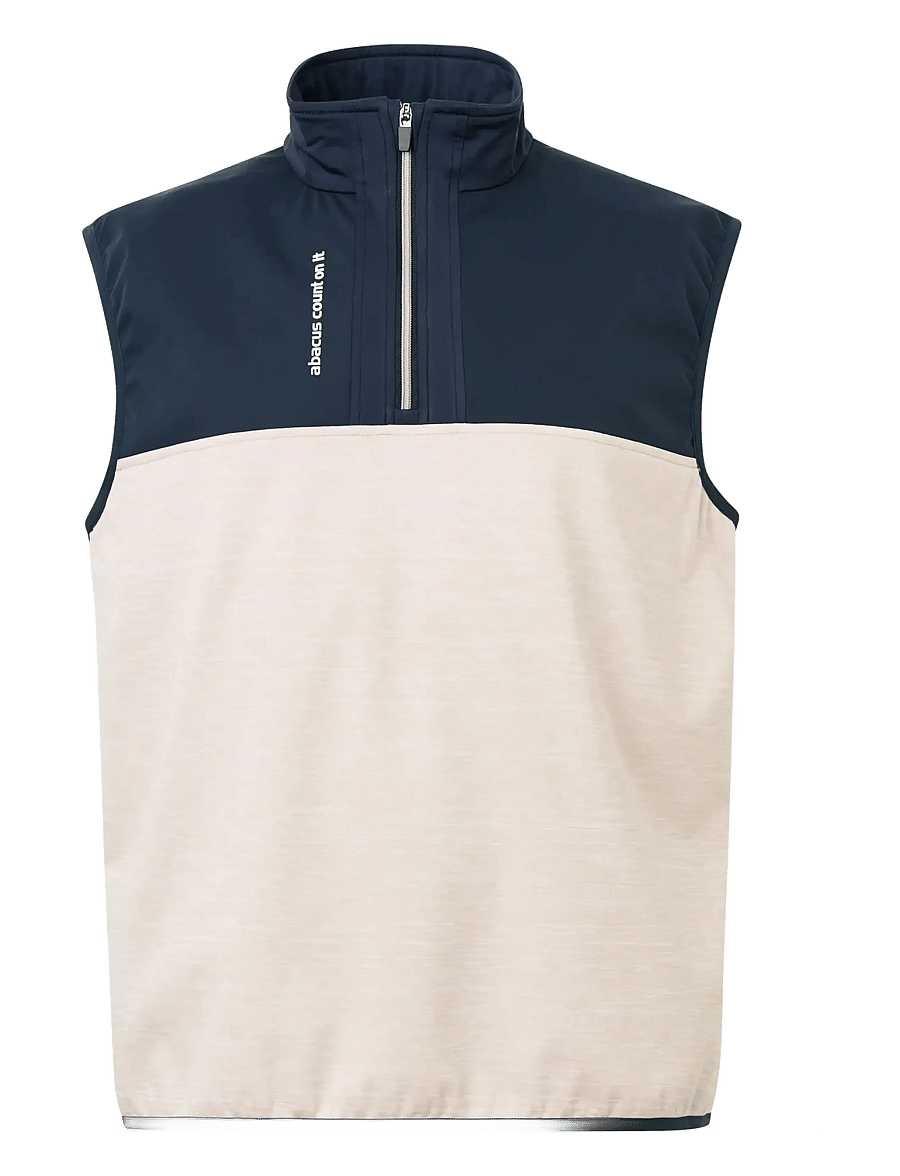 Abacus - Mens Kingsbarns hybrid vest - outdoor - navy - 1