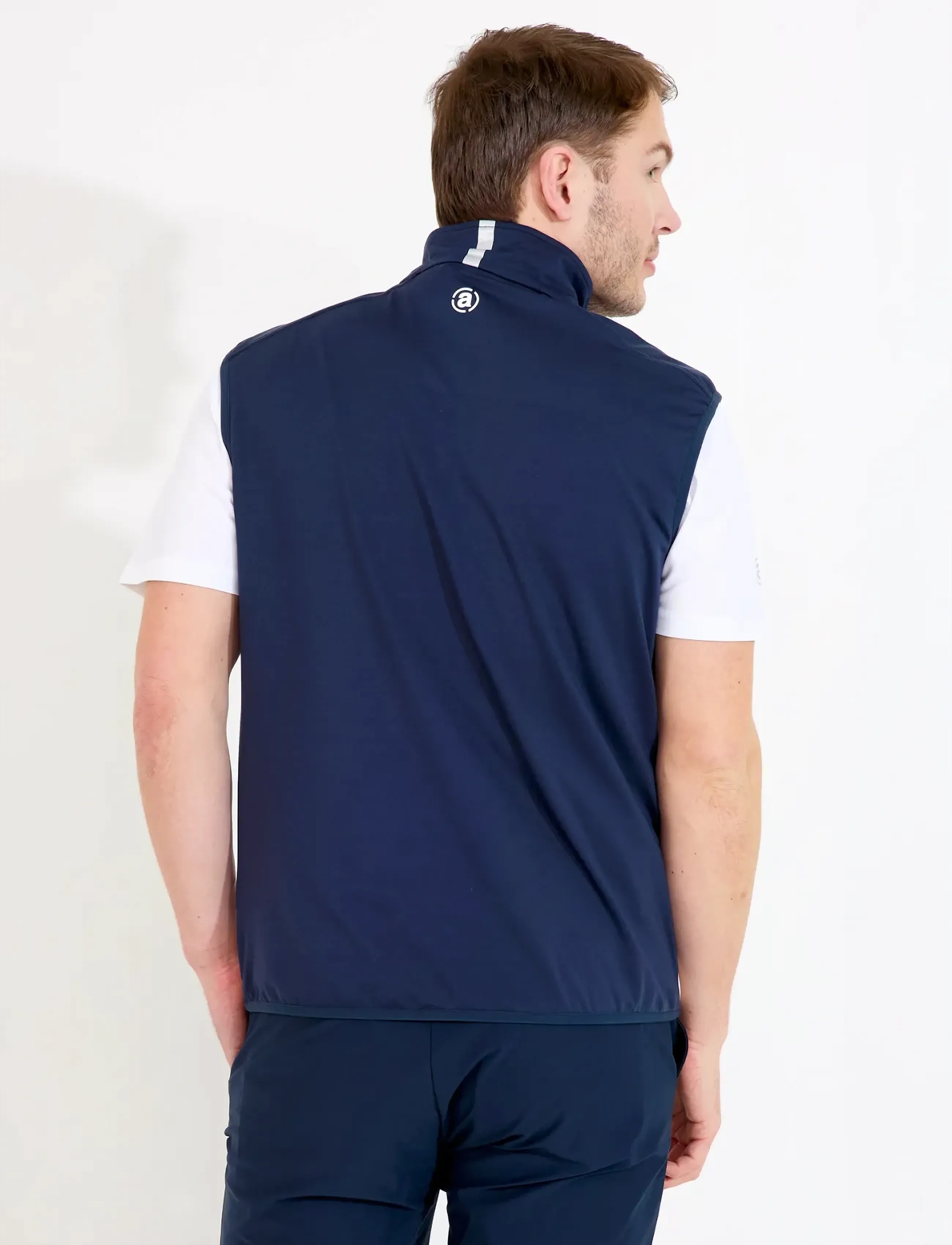 Abacus - Mens Kingsbarns hybrid vest - outdoor - navy - 2