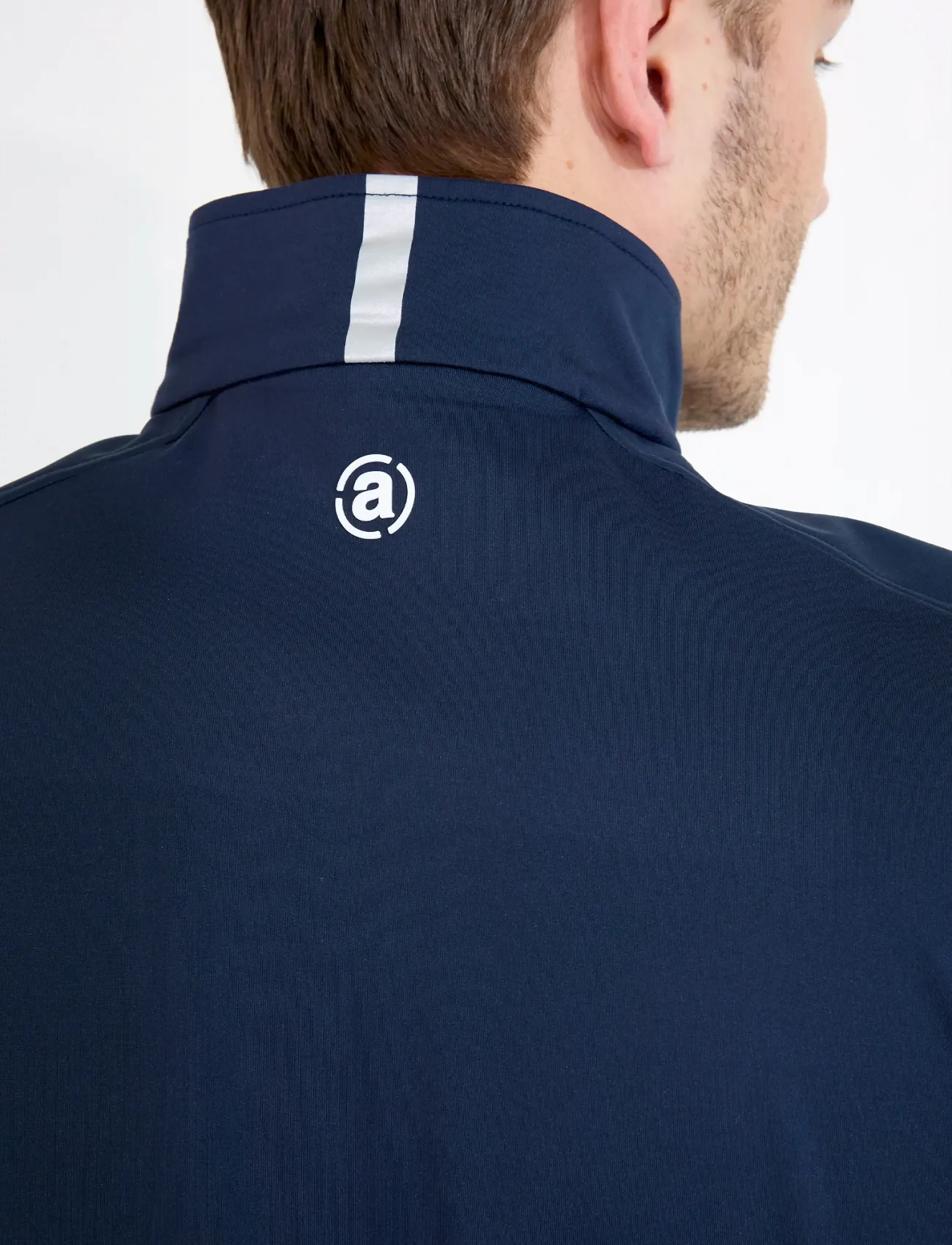 Abacus - Mens Kingsbarns hybrid vest - outdoor - navy - 5