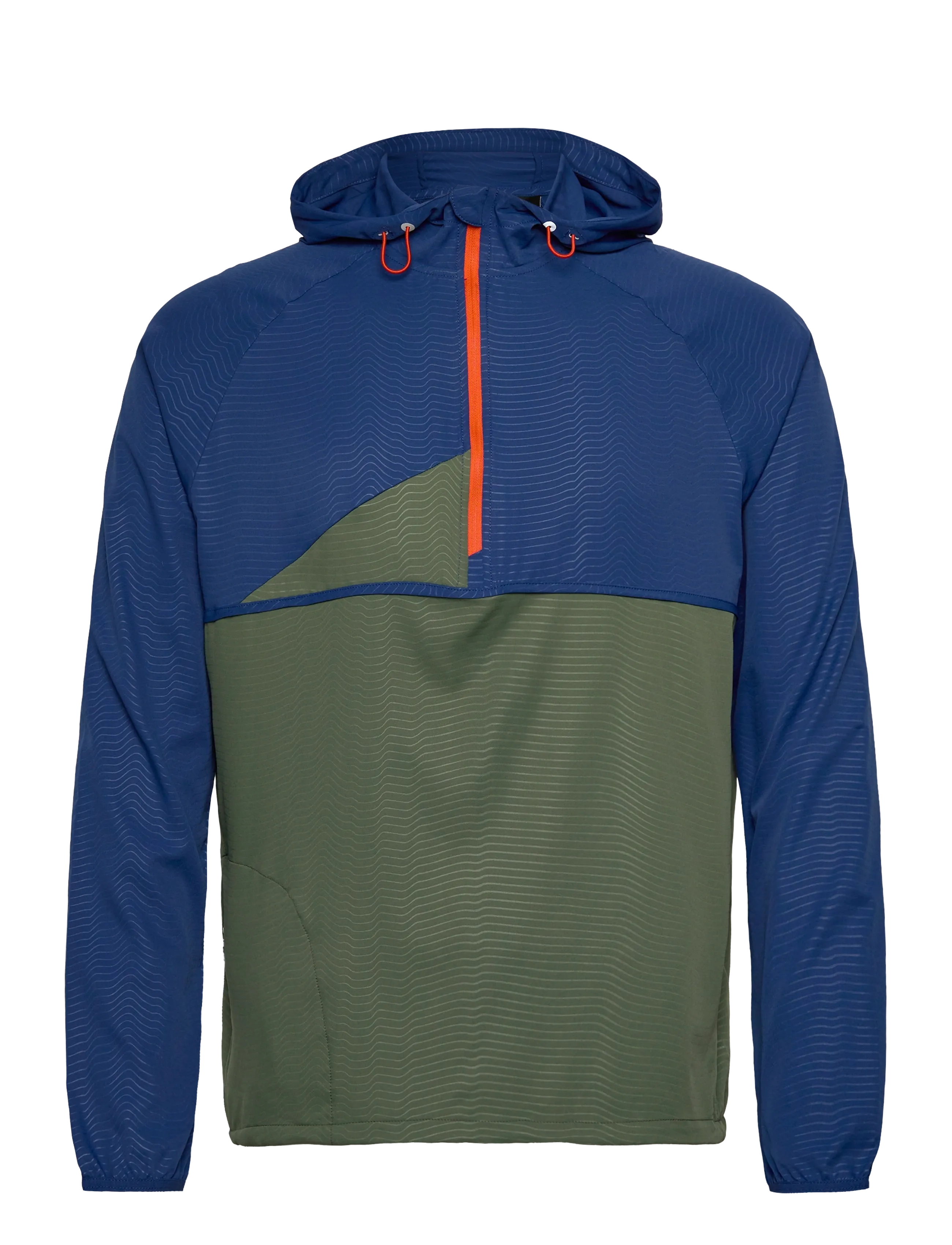 ABACUS Mens Lanark Stretch Windhoodie Khaki - S - Herren