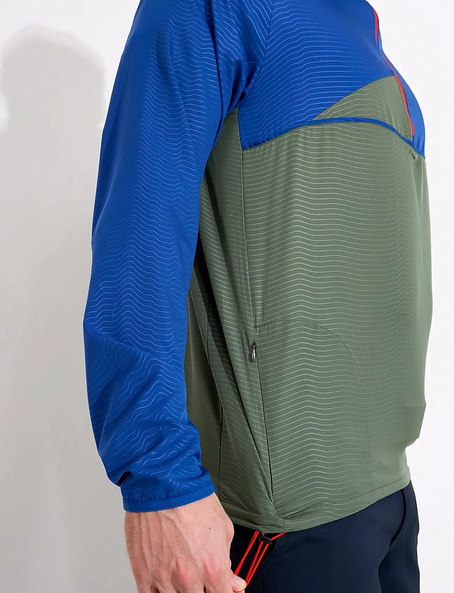 Abacus - Mens Lanark stretch windhoodie - overdeler - forest - 4