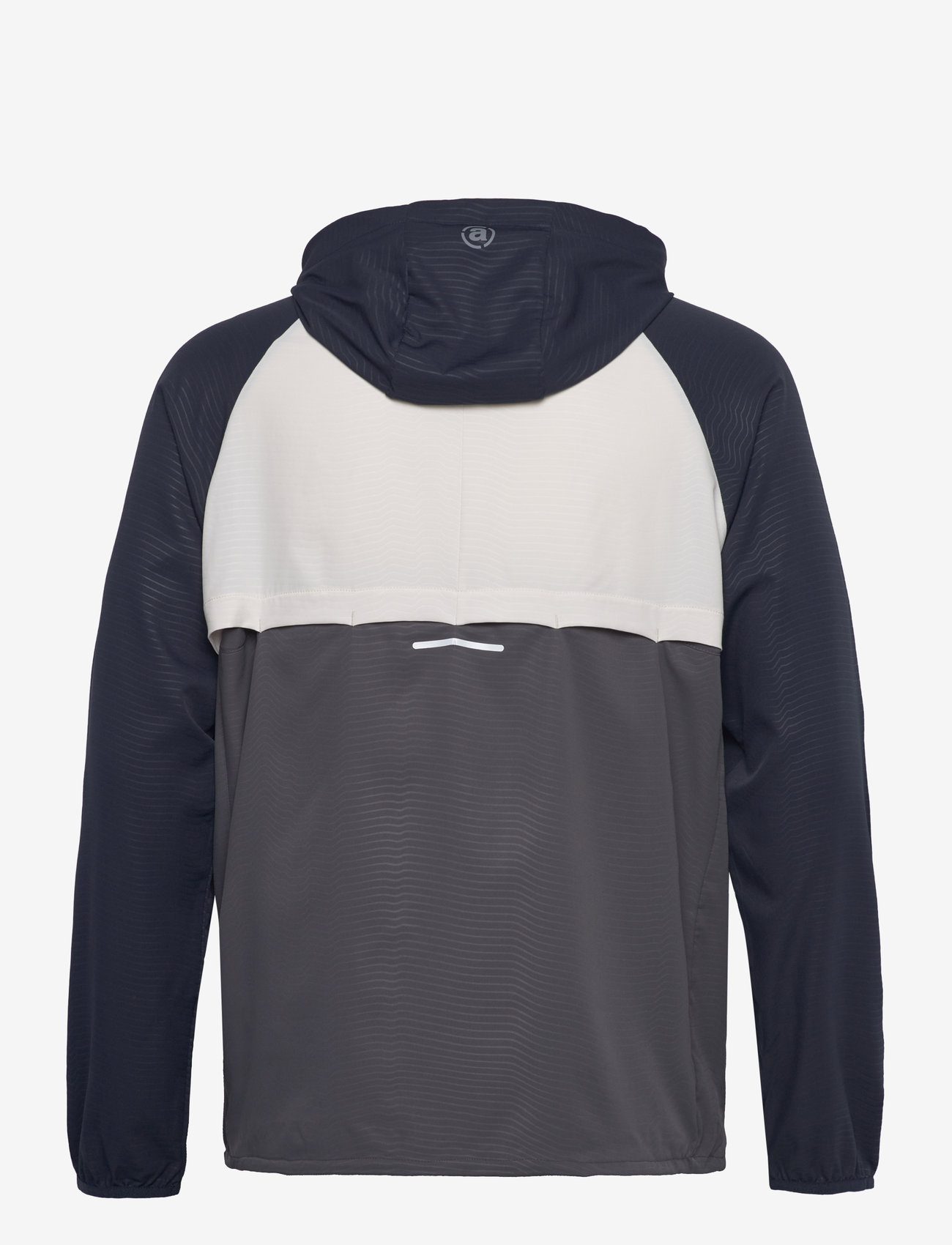 Abacus - Mens Lanark stretch windhoodie - huvtröjor - navy/grey - 2