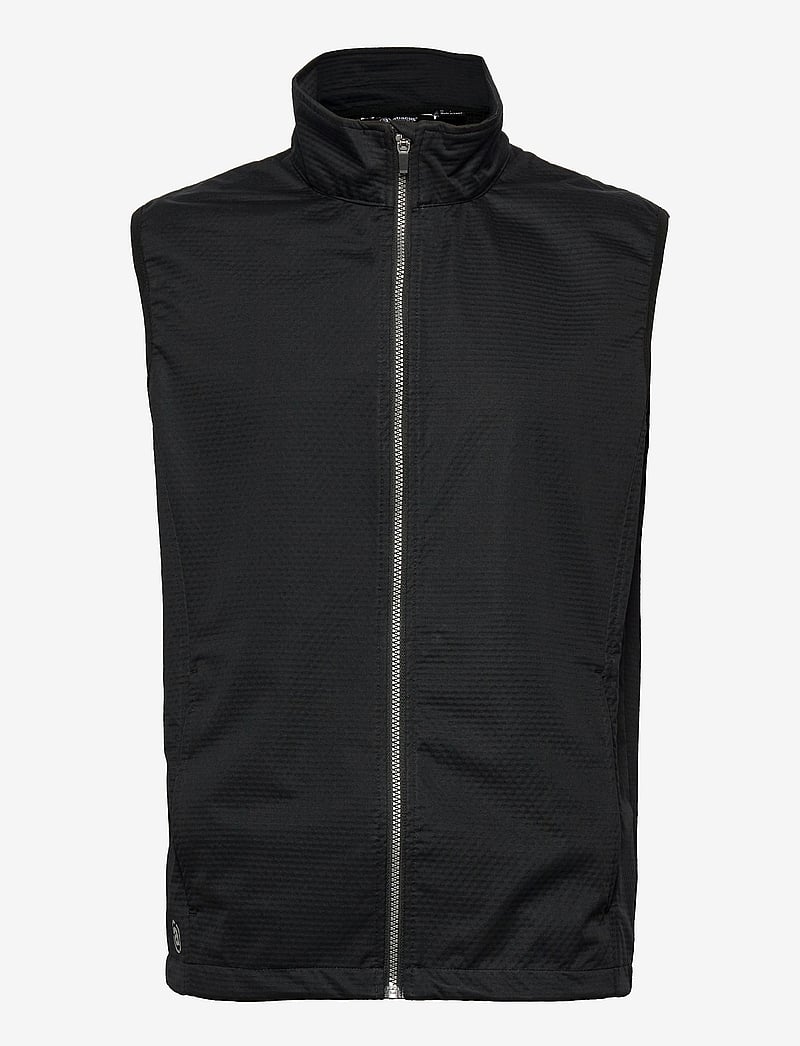 Abacus - Mens Lytham softshell vest - västar - black - 0