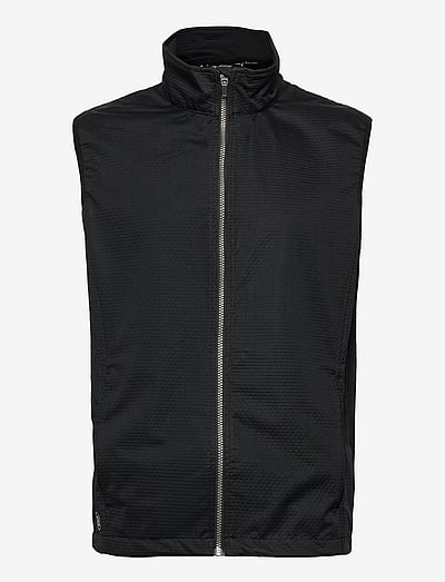 Abacus Mens Lytham softshell vest - Kleidung - BLACK / black