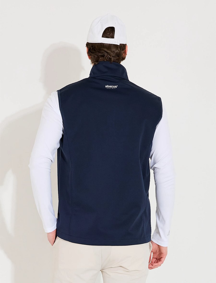 Abacus - Mens Lytham softshell vest - veste - navy - 3