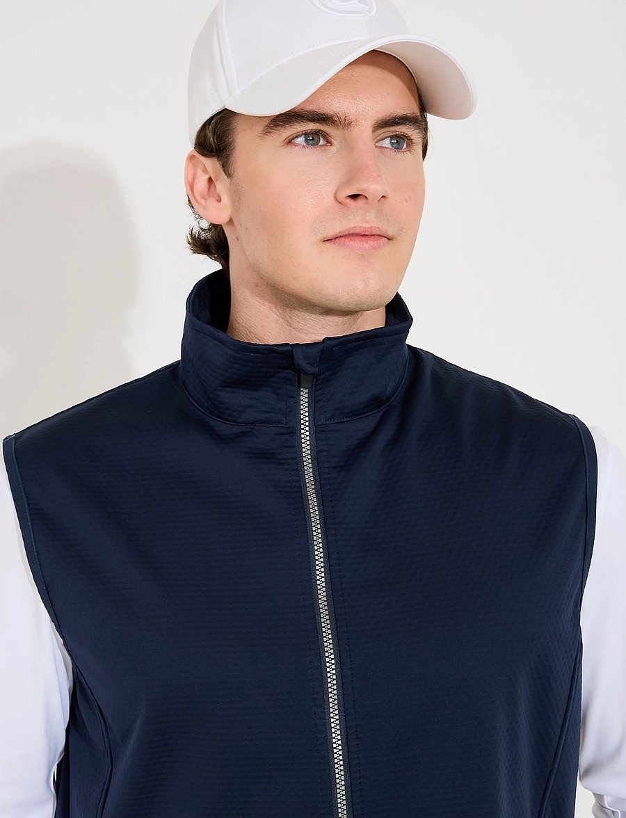Abacus - Mens Lytham softshell vest - veste - navy - 5