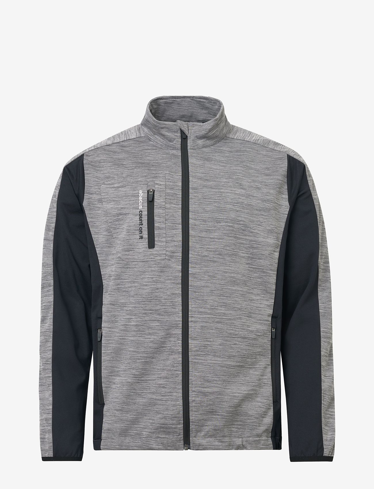 Abacus - Mens Dornoch stretch jacket - golfjakker - black/grey - 1