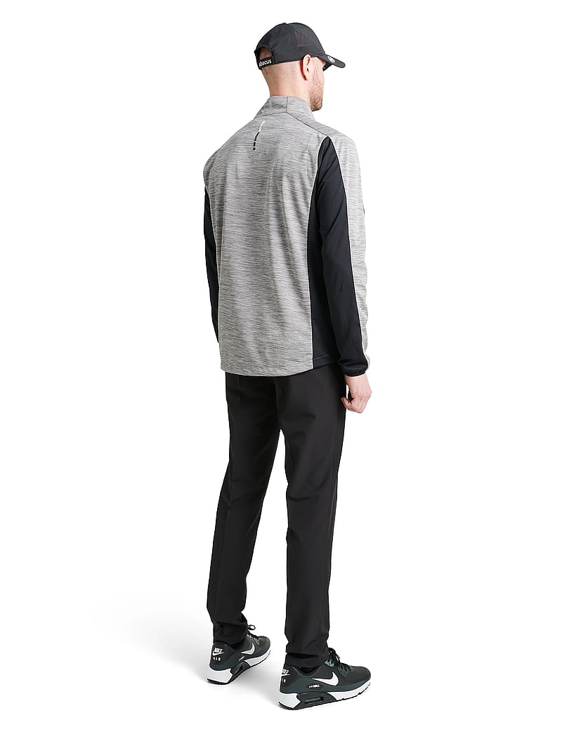 Abacus - Mens Dornoch stretch jacket - golfjakker - black/grey - 3