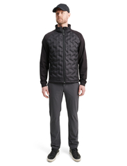Abacus - Mens Grove hybrid jacket - golf jackets - black - 0