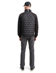 Abacus - Mens Grove hybrid jacket - golf jackets - black - 2