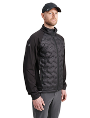 Abacus - Mens Grove hybrid jacket - golf jackets - black - 3