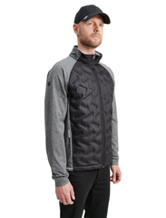 Abacus - Mens Grove hybrid jacket - windbreakers - black/antracit - 2