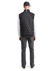 Abacus - Mens Grove hybrid vest - golf jackets - black - 3