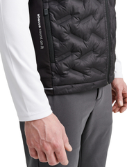 Abacus - Mens Grove hybrid vest - golf jackets - black - 4