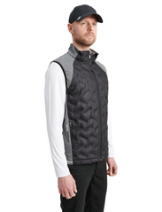 Abacus - Mens Grove hybrid vest - golf jackets - black/antracit - 2